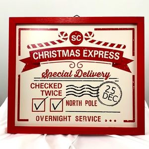 Christmas Express Special Delivery Wall Decor